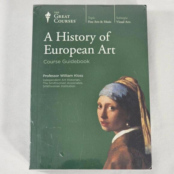 History of European Art - Course Guidebook Book & DVD's 9781598030907 - Picture 1 of 6